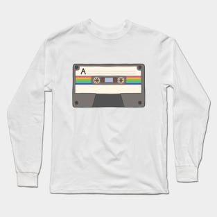 Cassette Retro Music Long Sleeve T-Shirt